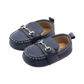 Mocassins bleu marine pour bébé garçon