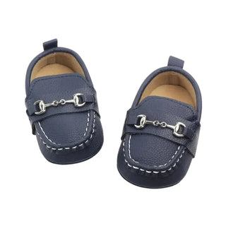 Mocassins bleu marine pour bébé garçon