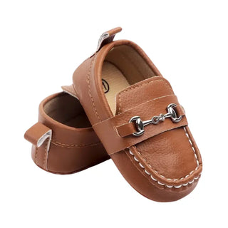 Mocassins marron pour bébé garçon