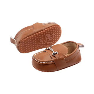 Mocassins marron pour bébé garçon